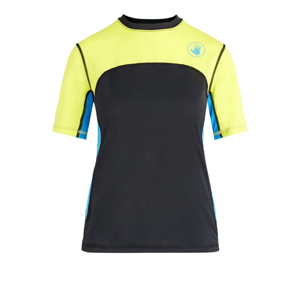 WOMEN'S PERFORMANCE LOOSEFIT SHORT-ARM SHIRT - VIRIDIAN extra large nwt
